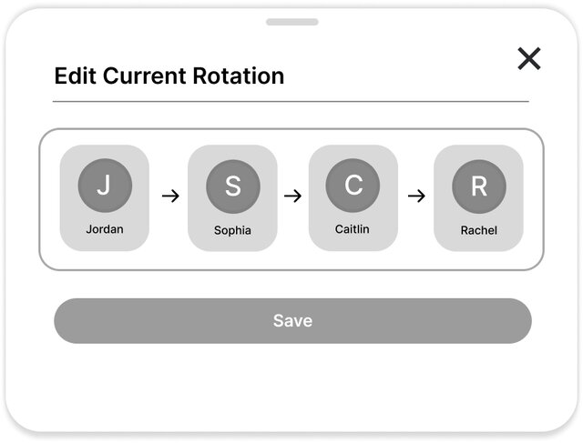 Edit current rotation lo-fi pull-up