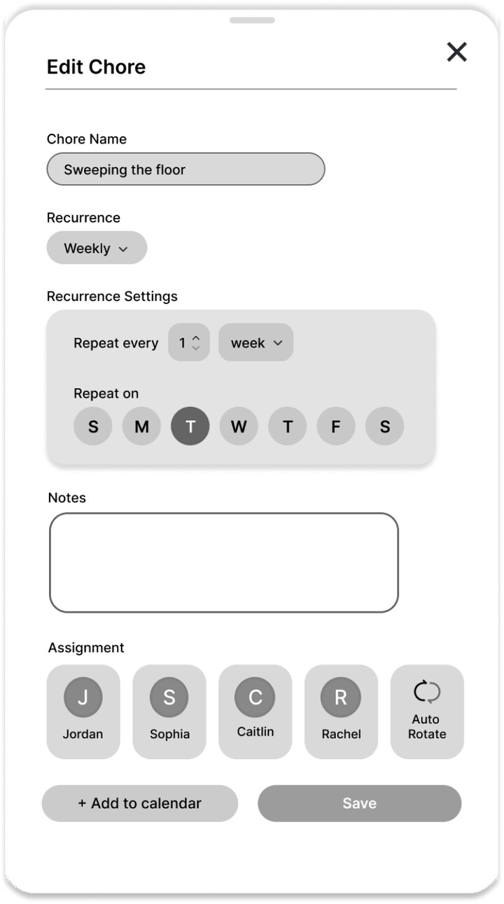 Edit chore lo-fi pull-up menu