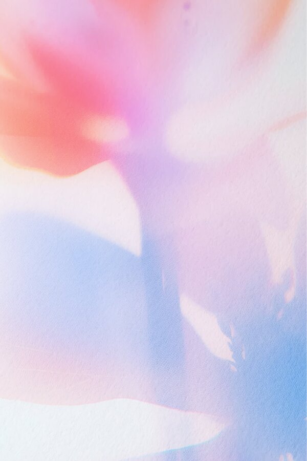 Pink gradient flower inspiration photo