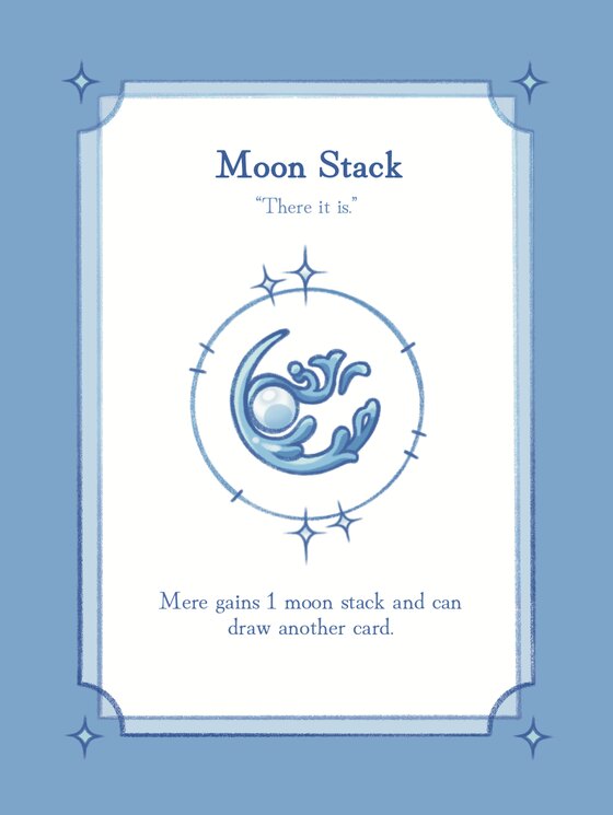 Moon Stack card