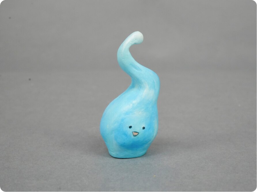 Clay miniature of Mere