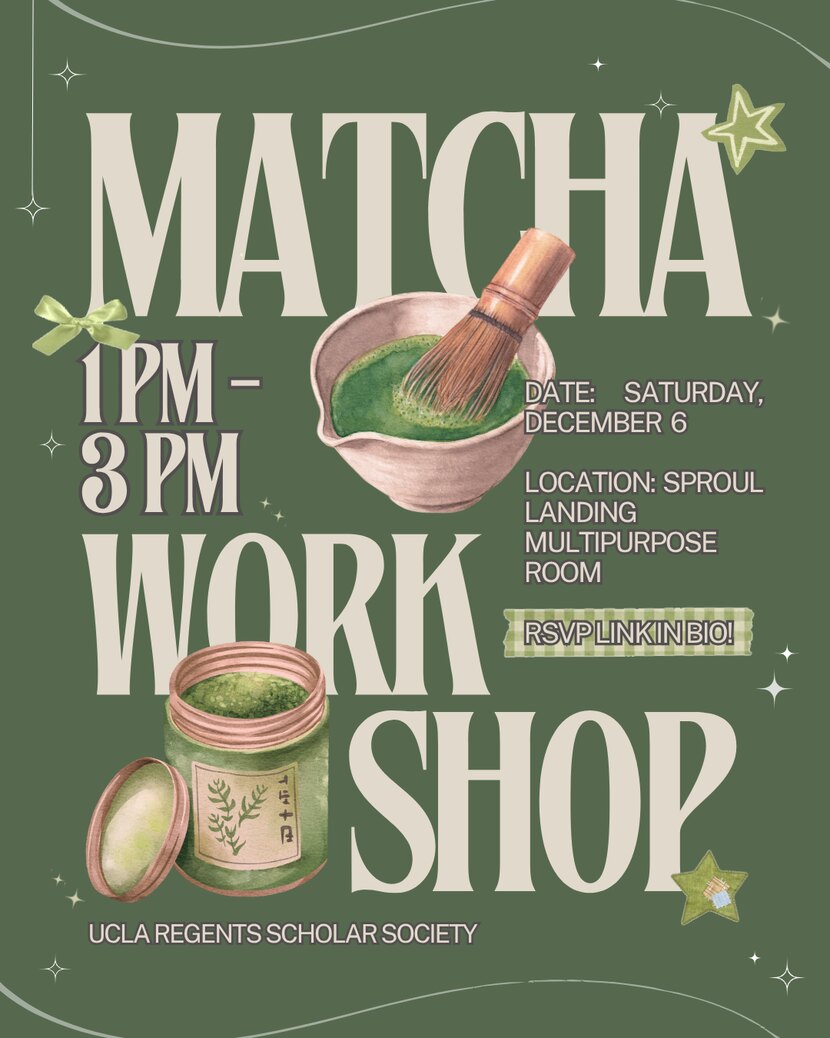 Matcha Workshop Instagram post